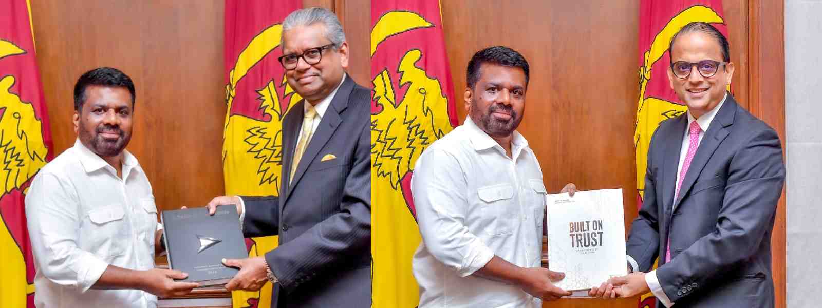 ජනපති අතට ලැබුණු බැංකු වාර්තා